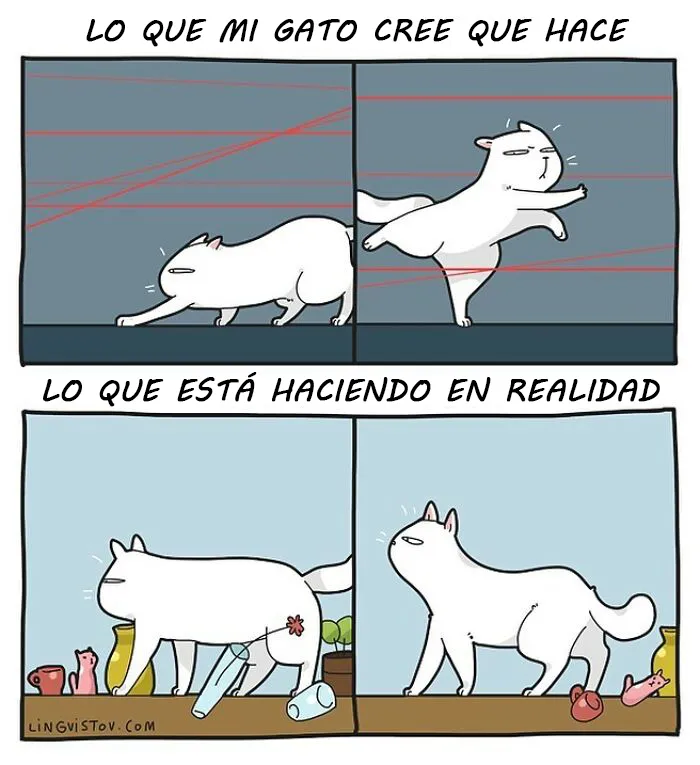 Esta artista ilustra los divertidos momentos de la vida de todo dueño de gatos (22 nuevas imágenes)