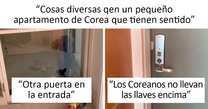 Esta chica señala 10 cosas en los hogares coreanos que están hechas para hacer la vida más fácil y cómoda