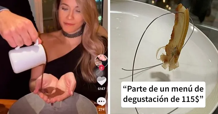 30 Personas a quienes les sirvieron la comida de forma ridícula en los restaurantes (fotos nuevas)