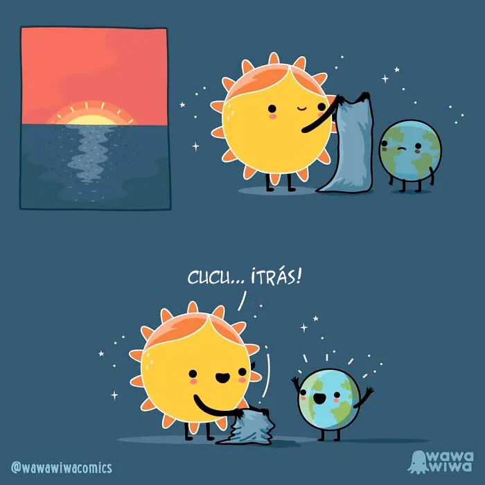 15 Adorables cómics que abordan las situaciones cotidianas de forma inesperada
