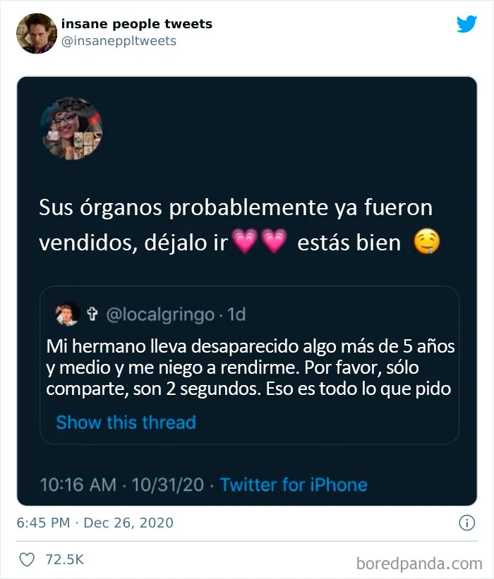 20 Comentarios de gente "loca" que causan estragos en Internet