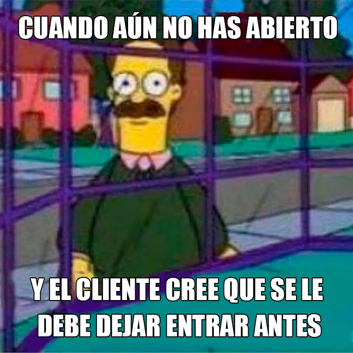 Cada vez que abro en fin de semana