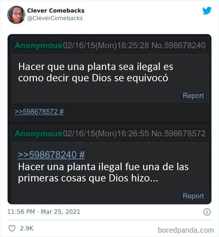 Esta cuenta de Twitter comparte las respuestas más ingeniosas jamás capturadas, y aquí hay 15 de las mejores