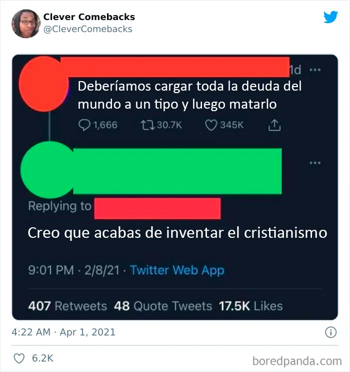 Esta cuenta de Twitter comparte las respuestas más ingeniosas jamás capturadas, y aquí hay 15 de las mejores