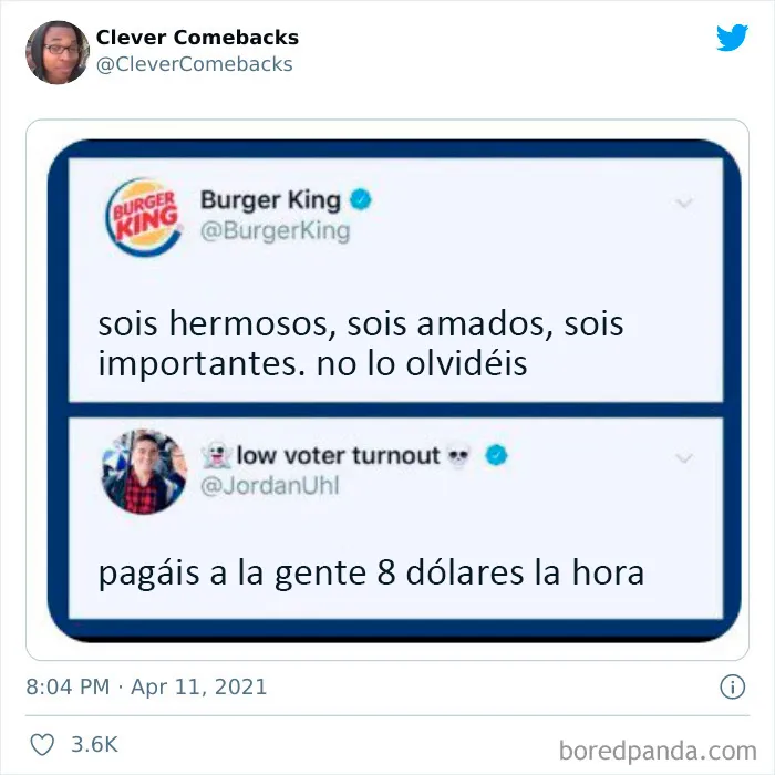 Esta cuenta de Twitter comparte las respuestas más ingeniosas jamás capturadas, y aquí hay 15 de las mejores