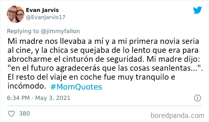 15 Personas comparten qué cosas divertidas han dicho sus madres en respuesta al reto de Jimmy Fallon