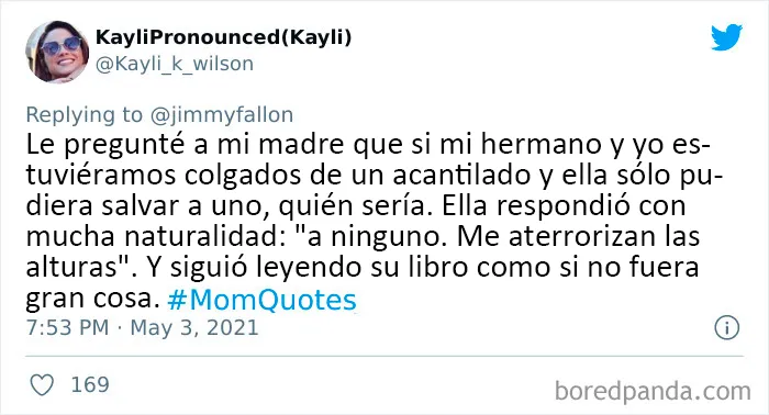 15 Personas comparten qué cosas divertidas han dicho sus madres en respuesta al reto de Jimmy Fallon