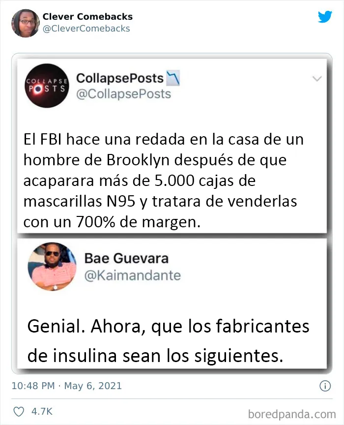 Esta cuenta de Twitter comparte las respuestas más ingeniosas jamás capturadas, y aquí hay 15 de las mejores
