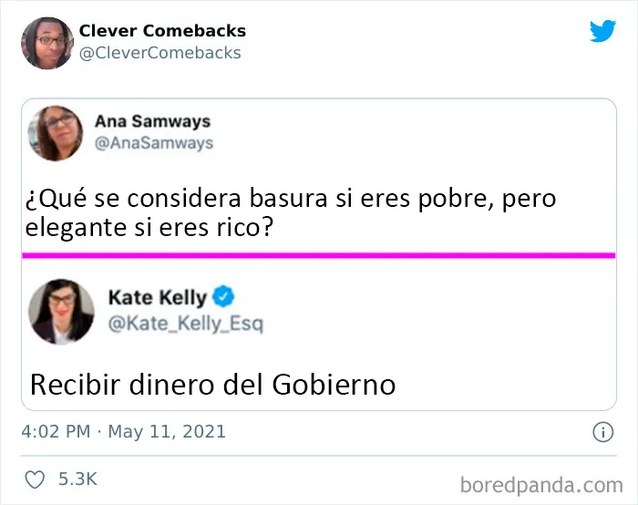 Esta cuenta de Twitter comparte las respuestas más ingeniosas jamás capturadas, y aquí hay 15 de las mejores