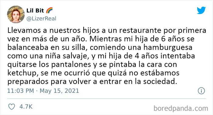 20 De los mejores tuits de Mayo sobre ser padres