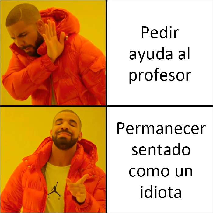 El instituto y la Universidad son como