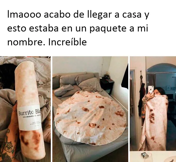 Manta de burrito 