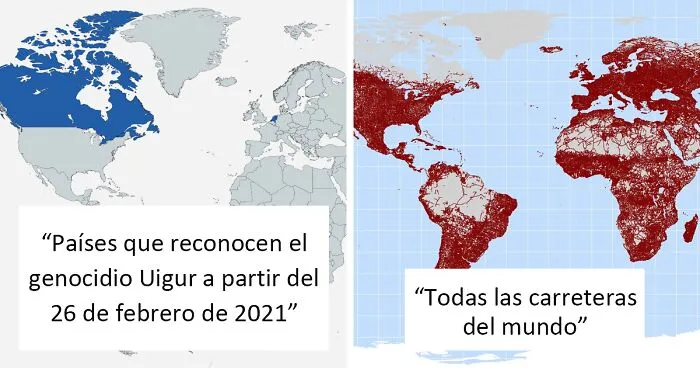 30 Mapas informativos que podrían cambiar tu perspectiva de las cosas (nuevas imágenes)