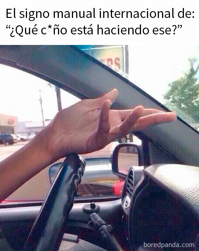 15 Divertidos memes sobre coches para reírte mientras estás en un atasco