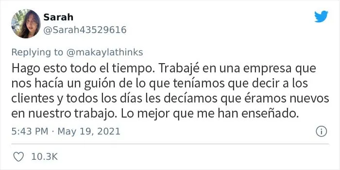 18 Divertidas mentiras que los empleados de cara al público dicen a los clientes en situaciones incómodas