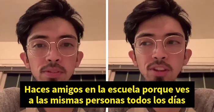 Este hombre explica en vídeo una manera fácil pero ingeniosa de hacer amigos como adulto, y se volvió viral con casi 6 millones de visitas