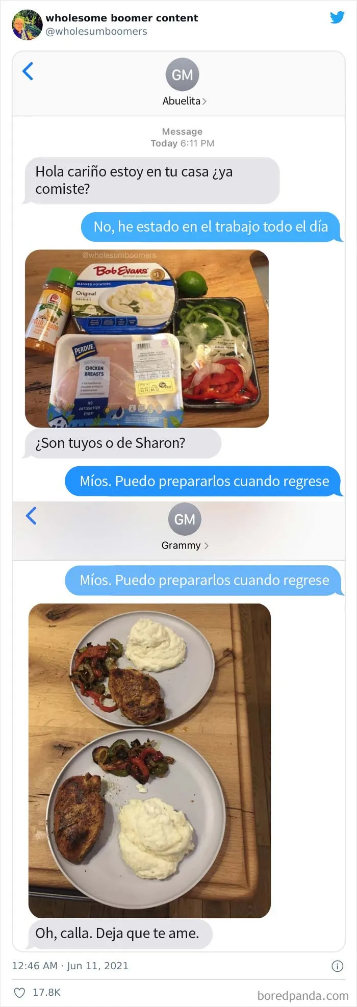Esta cuenta comparte "contenido positivo de la generación boomer" (10 fotos)