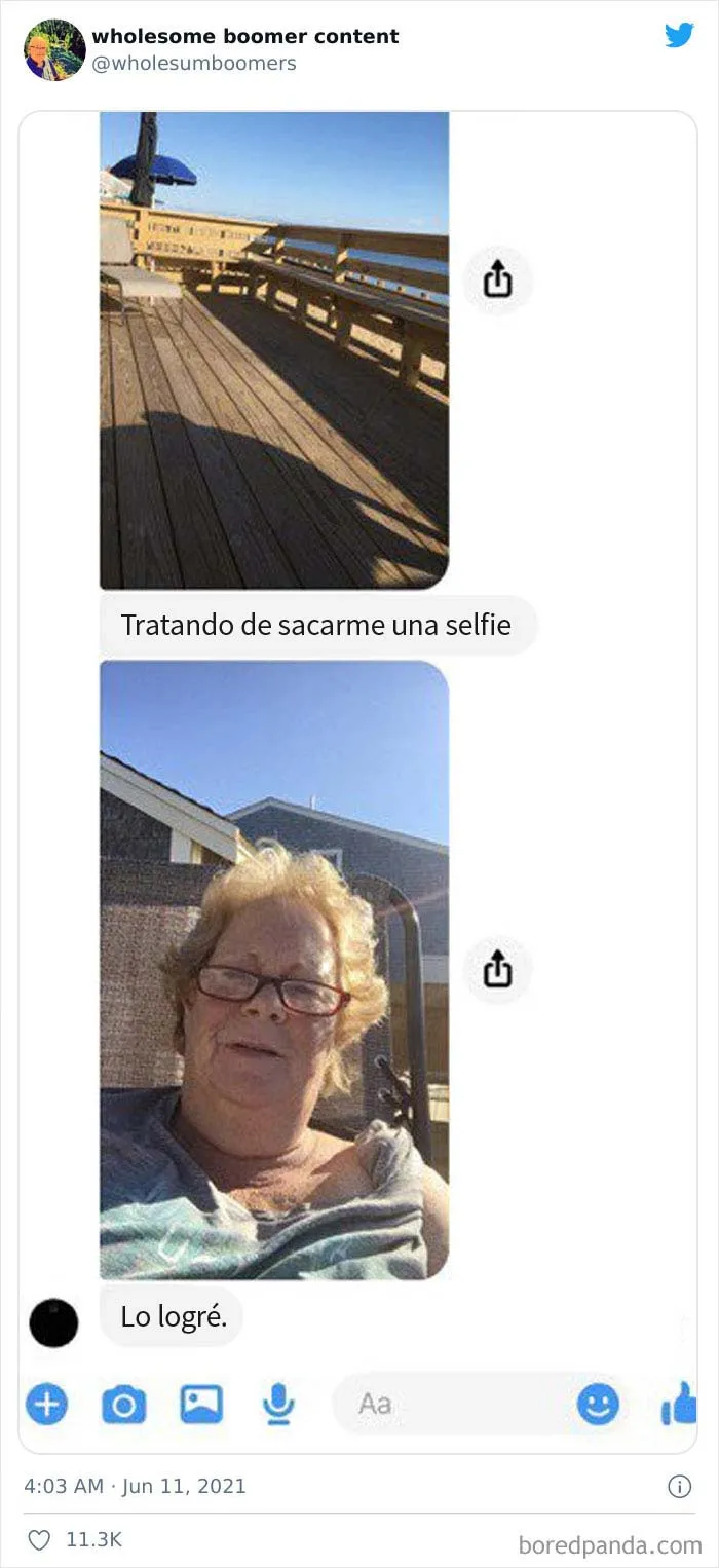 Esta cuenta comparte "contenido positivo de la generación boomer" (10 fotos)