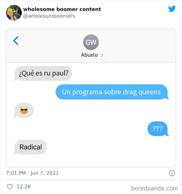 Esta cuenta comparte "contenido positivo de la generación boomer" (10 fotos)