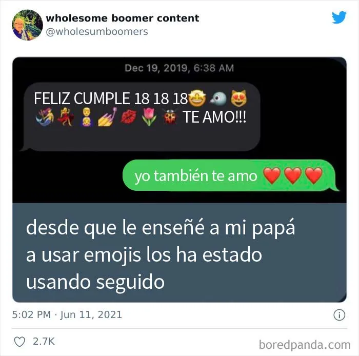 Esta cuenta comparte "contenido positivo de la generación boomer" (10 fotos)