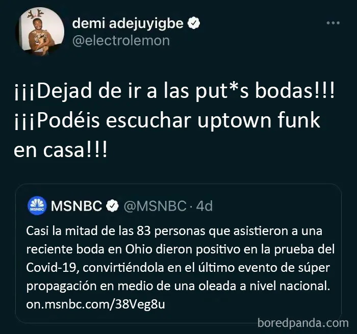 Bruno Mars lo desaprueba. Probablemente
