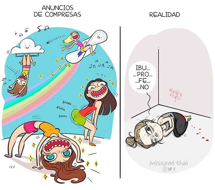 Esta artista retrata la vida con su novio en estos divertidos y atrevidos cómics (nuevas imágenes)