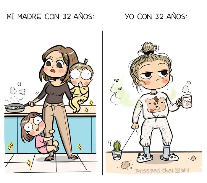 Esta artista retrata la vida con su novio en estos divertidos y atrevidos cómics (nuevas imágenes)
