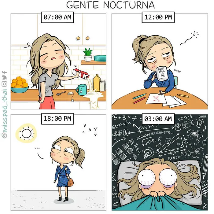 Esta artista retrata la vida con su novio en estos divertidos y atrevidos cómics (nuevas imágenes)