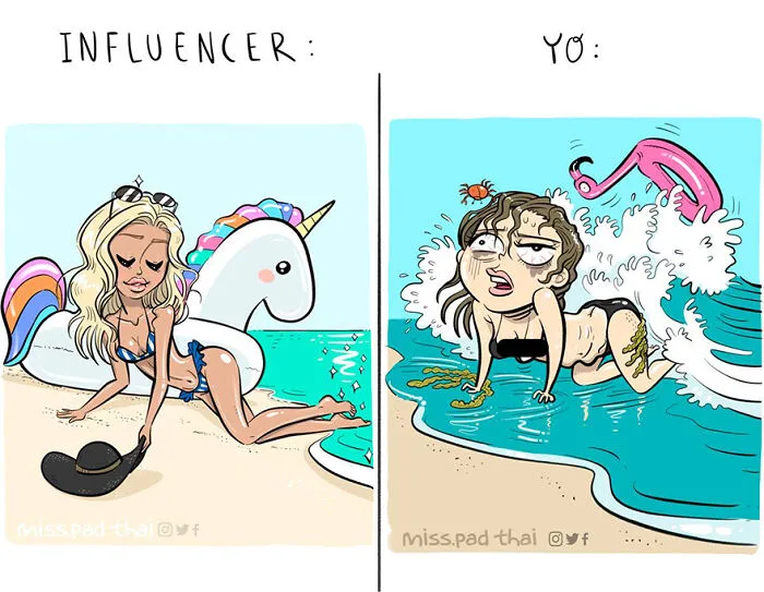 Esta artista retrata la vida con su novio en estos divertidos y atrevidos cómics (nuevas imágenes)
