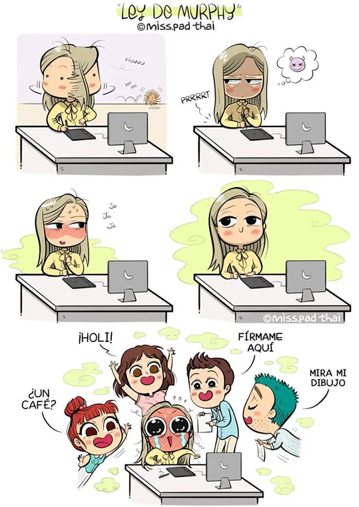 Esta artista retrata la vida con su novio en estos divertidos y atrevidos cómics (nuevas imágenes)