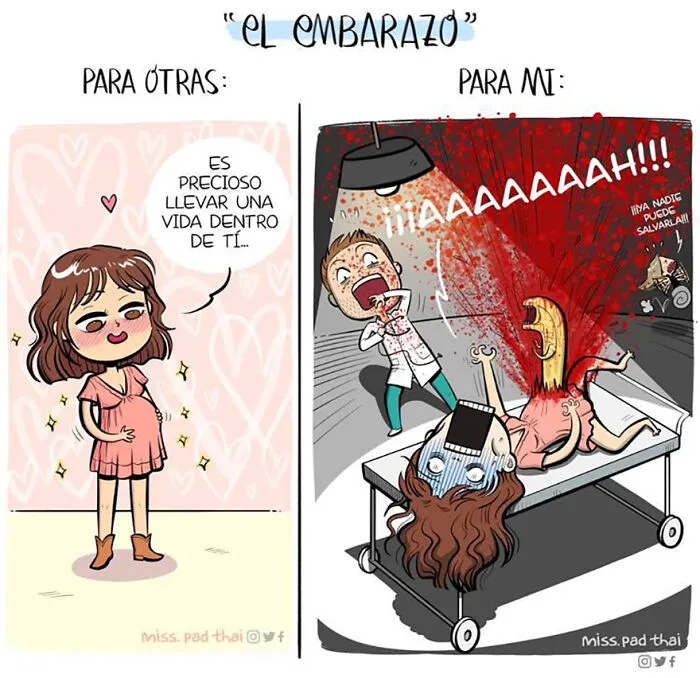Esta artista retrata la vida con su novio en estos divertidos y atrevidos cómics (nuevas imágenes)