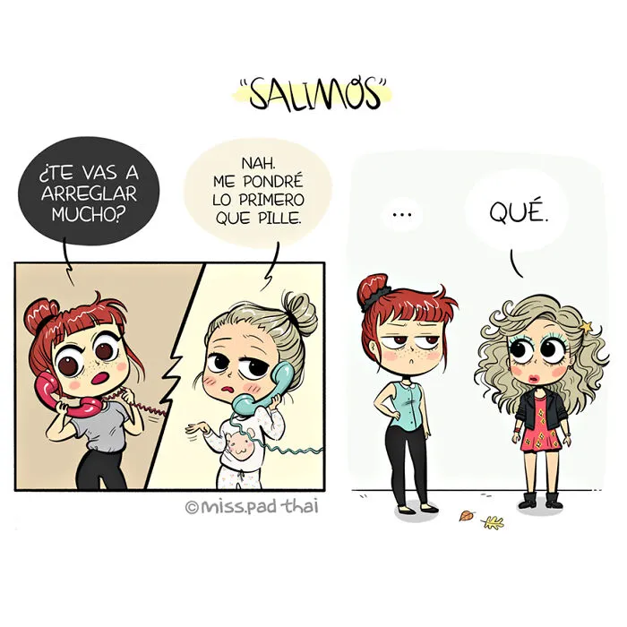 Esta artista retrata la vida con su novio en estos divertidos y atrevidos cómics (nuevas imágenes)