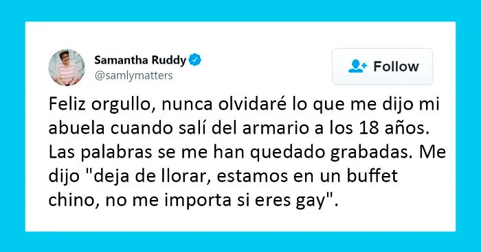20 Tuits muy divertidos que la comunidad LGTBQ+ compartió este mes del orgullo