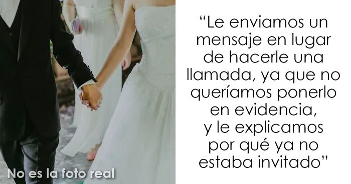 Esta pareja desinvita a uno de los invitados de su boda debido a sus publicaciones en Facebook y genera opiniones divididas en la gente