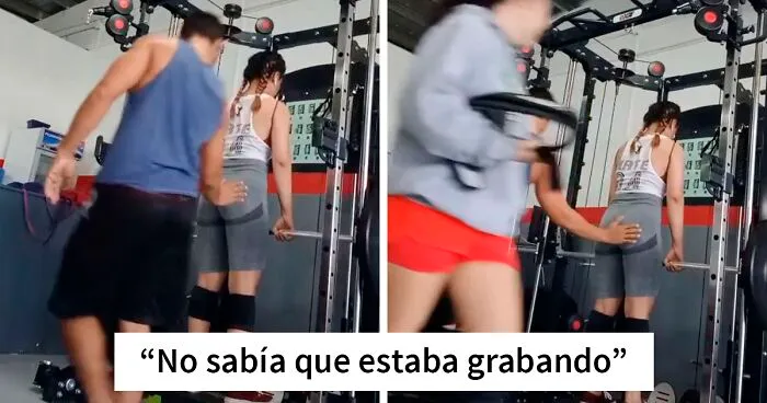 Esta mujer utiliza una cámara oculta para probar que su instructor del gimnasio le ponía las manos encima y logra que lo despidan