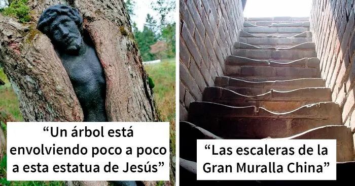 50 Ejemplos interesantes de como el tiempo desgasta las cosas (nuevas imágenes)