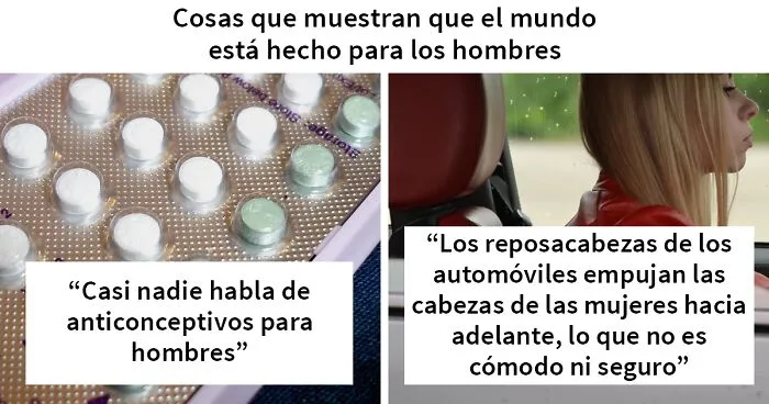“El mundo está hecho para los hombres”: Esta mujer da 20 ejemplos que muestran cómo las mujeres son discriminadas en la vida cotidiana