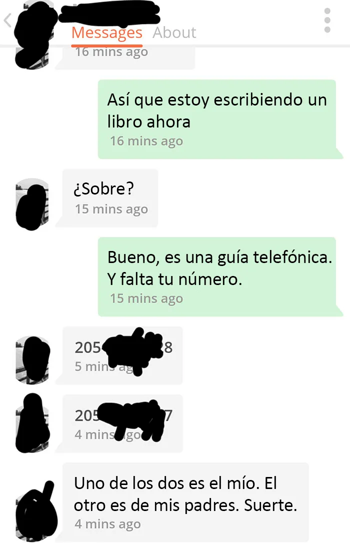 "Buena suerte"