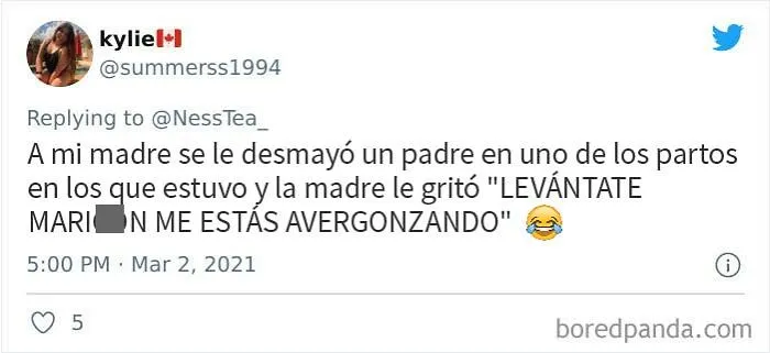 Divertidas historias de papás primerizos sufriendo en el paritorio