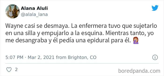 Divertidas historias de papás primerizos sufriendo en el paritorio