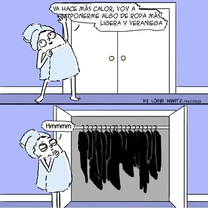 Esta artista crea divertidos cómics sobre su vida (15 imágenes)