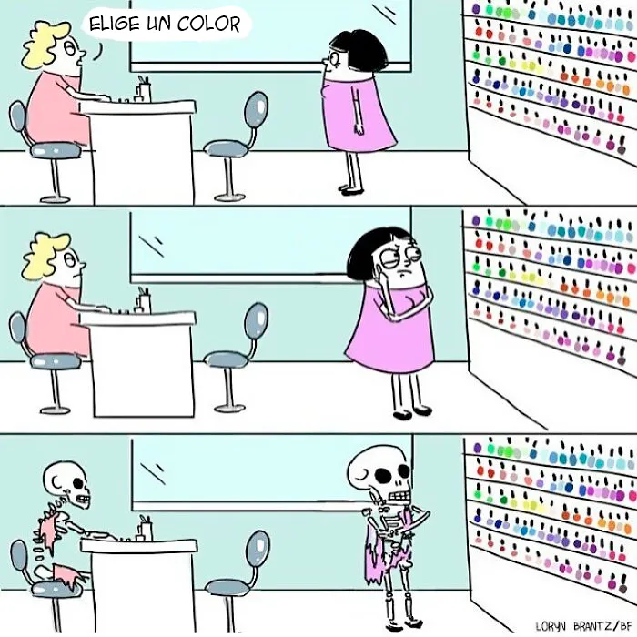 Esta artista crea divertidos cómics sobre su vida (15 imágenes)