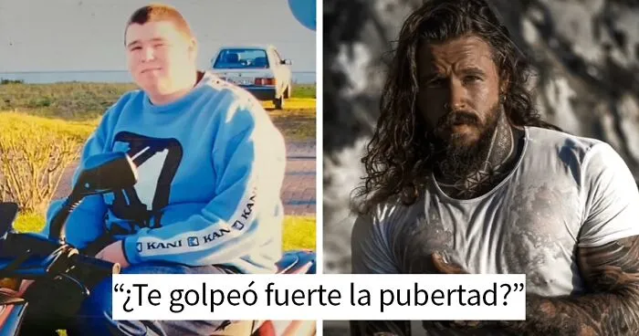 "¿Te golpeó fuerte la pubertad?": 30 Personas comparten sus fotos en este nuevo reto de Tiktok
