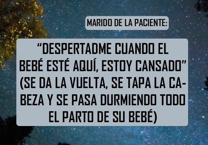 10 Comentarios repugnantes de "papás" en el paritorio, convertidos en frases inspiradoras por esta enfermera