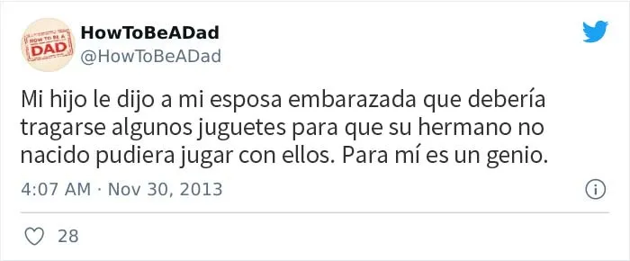 Estos papás bromean sobre los embarazos de sus esposas y aquí están 16 de los mejores tuits