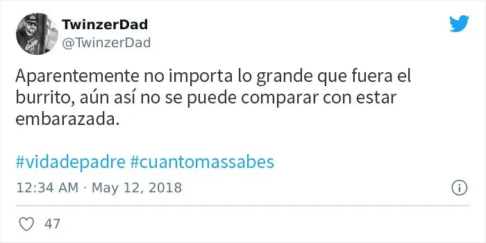 Estos papás bromean sobre los embarazos de sus esposas y aquí están 16 de los mejores tuits
