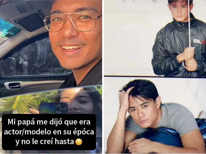 20 Hijos que se dieron cuenta de que sus padres molaban más que ellos y compartieron sus fotos en un reto de Tiktok