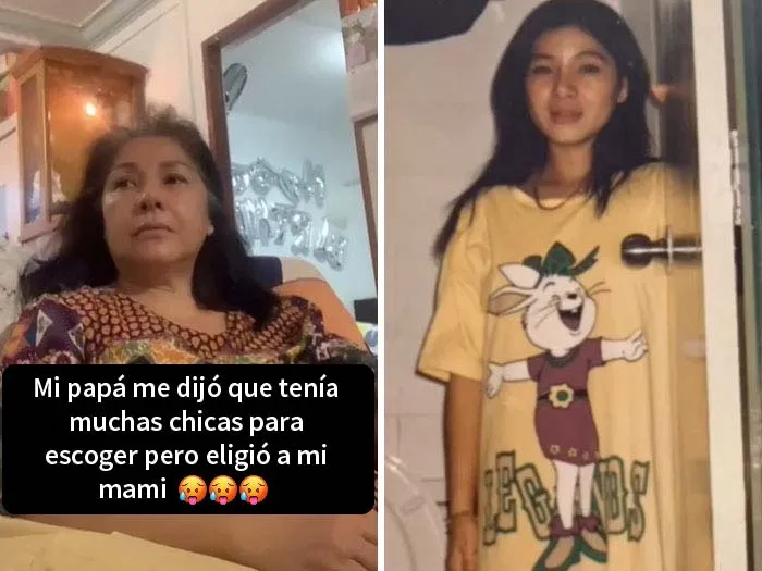 20 Hijos que se dieron cuenta de que sus padres molaban más que ellos y compartieron sus fotos en un reto de Tiktok