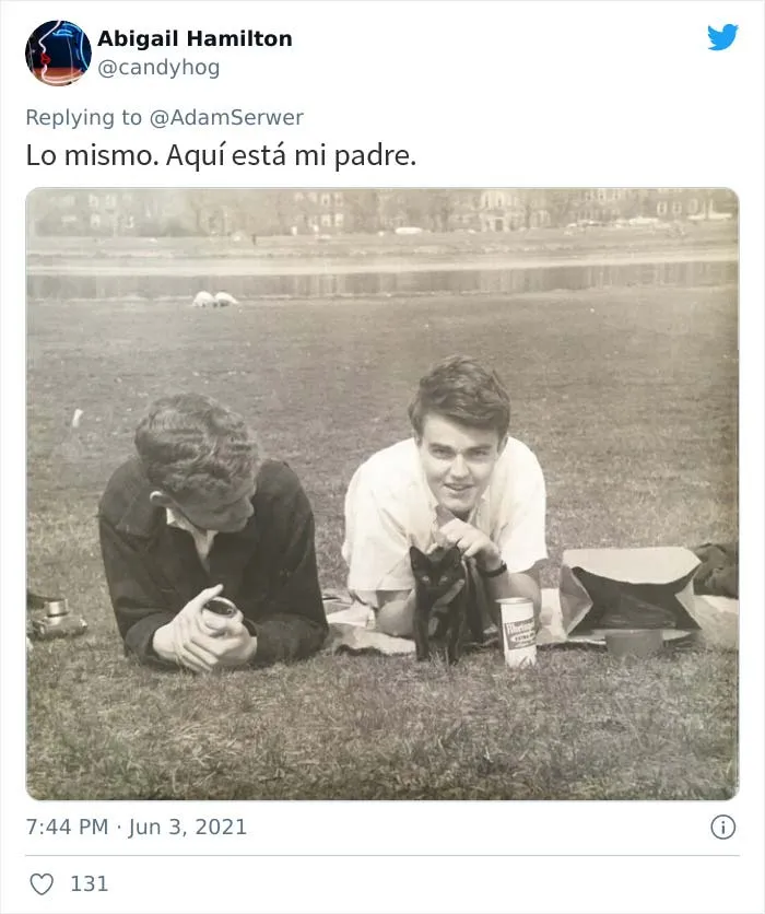 20 Hijos que se dieron cuenta de que sus padres molaban más que ellos y compartieron sus fotos para demostrarlo