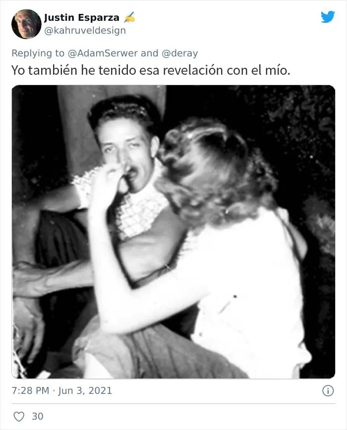 20 Hijos que se dieron cuenta de que sus padres molaban más que ellos y compartieron sus fotos para demostrarlo
